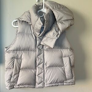 Lululemon Athletica Light Gray Puffer Vest